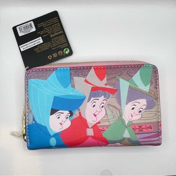 Loungefly Sleeping Beauty Princess Wallet - Picture 1 of 3
